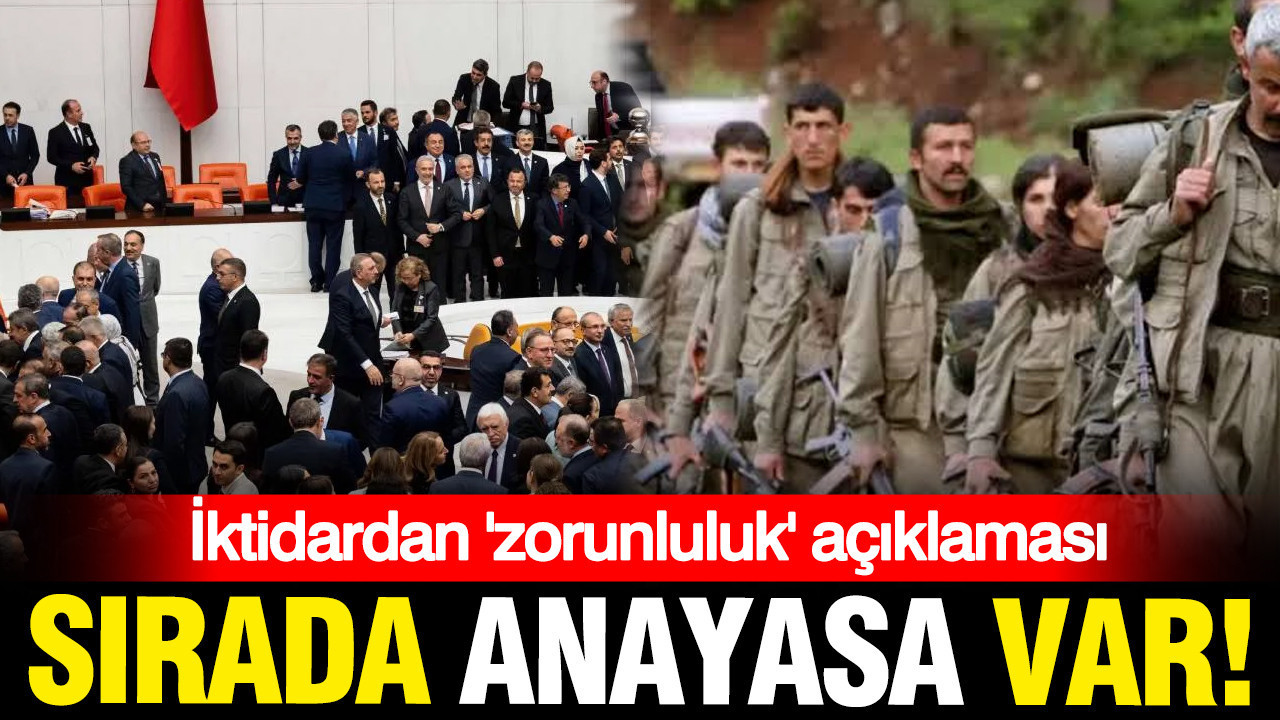 Çözüm sürecinde ikinci adıma geçiliyor: Sırada anayasa var